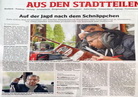 Bild und Link zu einem Bericht in der Essener Tageszeitung